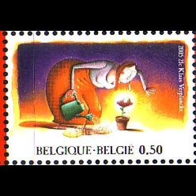 Belgien Mi.Nr. 3499 Hans Ch. Andersen, Däumelinchen (0,50)