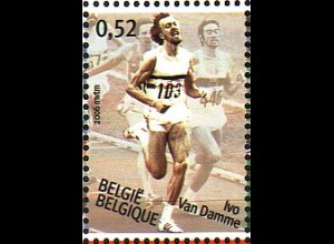 Belgien Mi.Nr. 3570 Leichtathletik Sportfest, Ivo van Damme (0,52)