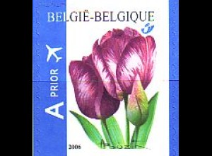 Belgien Mi.Nr. 3600BDu Freim. Tulpe selbstkl. unten geschn. (-)
