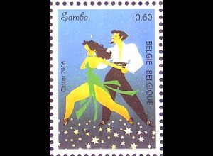 Belgien Mi.Nr. 3620 Der Tanz, Samba (0,60)