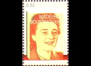 Belgien Mi.Nr. 3667 Schriftstellerin Madeleine Bourdhouxhe (0,52)
