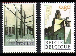 Belgien Mi.Nr. 3678-79 Palais Stoclet (2 Werte)