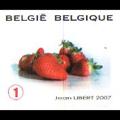 Belgien Mi.Nr. 3739 Freim. Obst, skl., Erdbeere, rechts geschn. (1)
