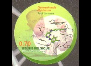 Belgien Mi.Nr. 3750 Wissenschaften, Paul Janssen, Medizin (0,70)