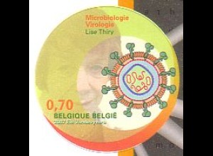 Belgien Mi.Nr. 3751 Wissenschaften, Lise Thiry, Mikrobiologie (0,70)