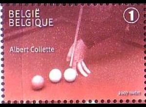 Belgien Mi.Nr. 3772 Belg. Int. Sportmeister, Billard, Collette (1)