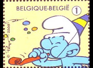 Belgien Mi.Nr. 3857 50 Jahre Comic-Figuren Die Schlümpfe (1)