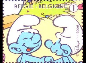 Belgien Mi.Nr. 3858 50 Jahre Comic-Figuren Die Schlümpfe (1)