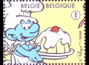 Belgien Mi.Nr. 3859 50 Jahre Comic-Figuren Die Schlümpfe (1)