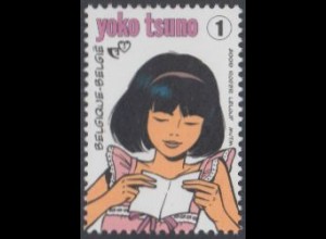 Belgien Mi.Nr. 3968 Jugendphilatelie, Comicfigur Yoko Tsuno (1)