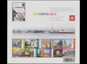 Belgien Mi.Nr. Block 148 ANTVERPIA 2010, Verband belg.Briefmarkensammlervereine