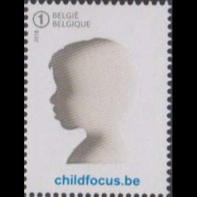 Belgien MiNr. 4821 Stiftung Childfocus, Kinderkopf (1)