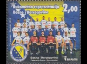 Bosnien-Herz. MiNr. 659 Sport, Handball-Nationalmannschaft Männer (2,00)