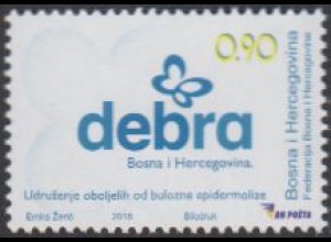 Bosnien-Herz. MiNr. 749 Wohltätigkeitsorganisation DEBRA (0,50)