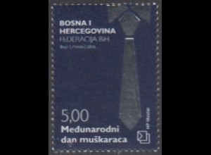 Bosnien-Herz.Kroat. MiNr. 446 Int.Männertag, Krawatte (5,00)