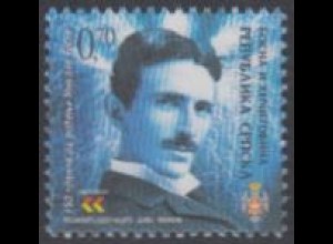 Bosnien-Herz.Serb. Mi.Nr. 379 Nikola Tesla, Physiker (0,70)