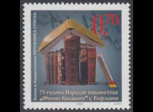 Bosnien-Herz.Serb. Mi.Nr. 412 Nationalbibliothek Filip Visnjic (0,70)