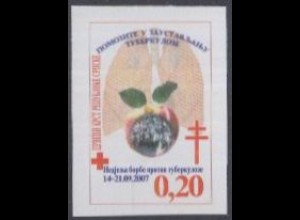 Bosnien-Herz.Serb.Zwangszuschlagsm.Mi.Nr. 21B Rotes Kreuz,Tuberkulosebek. (0,20)