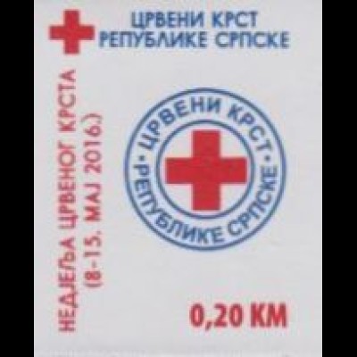 Bosnien-Herz.Serb. Zwangszuschlagsm.MiNr. 38B Rotes Kreuz, Emblem (0,20)