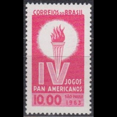 Brasilien Mi.Nr. 1035 Panamerikanische Spiele São Paulo (10,00)