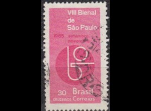 Brasilien Mi.Nr. 1087 Kunstausstellung São Paulo (30)