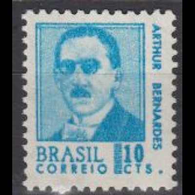 Brasilien Mi.Nr. 1153 Freim. Staatspräsident Arthur Bernardes (10)