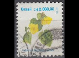Brasilien Mi.Nr. 2498 Freim. Blüten, Hibiscus (2000,00)