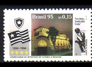 Brasilien Mi.Nr. 2685 100 Jahre Fußball- und Regattaclub Rio de Janeiro (0,15)