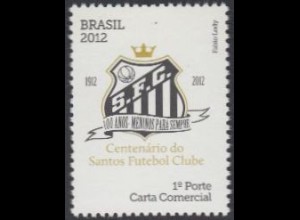Brasilien Mi.Nr. 3994 100 Jahre Santos Futebol Clube (-)