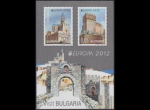 Bulgarien Mi.Nr. Block 354 Europa 12 Besuche