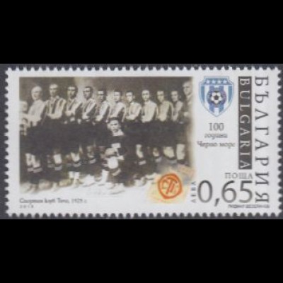 Bulgarien Mi.Nr. 5084 100Jahre Fußballverein PFK Tscherno More (0,65)