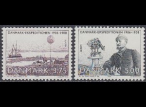 Dänemark Mi.Nr. 1077-78 Europa 94, Entdeckungen und Erfindungen (2 Werte)