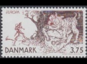 Dänemark Mi.Nr. 1162 Europa 97, Sagen und Legenden, Das Feuerzeug (3.75)
