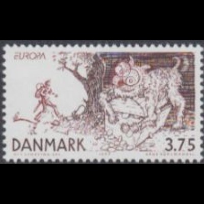 Dänemark Mi.Nr. 1162 Europa 97, Sagen und Legenden, Das Feuerzeug (3.75)