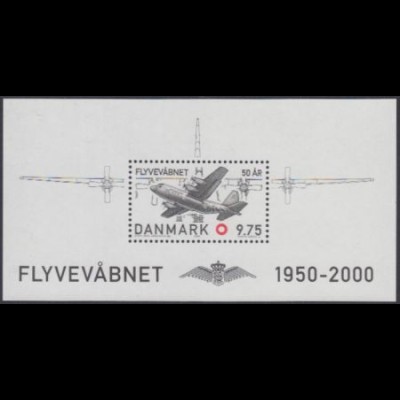 Dänemark Mi.Nr. Block 15 50Jahre Luftwaffe, Lockheed C 130 Herkules