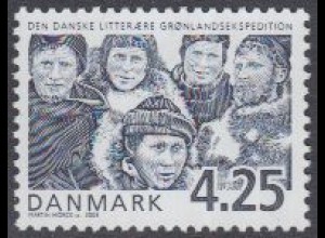 Dänemark Mi.Nr. 1335 Dänisch literarische Grönlandexpedition, Teilnehmer (4.25)