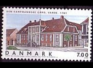 Dänemark Mi.Nr. 1363 Wohngeb. (III): Kampmannscher Hof, Varde (1781) (7,00)