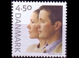 Dänemark Mi.Nr. 1370 Kronprinz Frederik und Mary Donaldson (4,50)