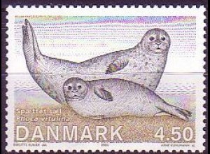 Dänemark Mi.Nr. 1417 Robben in Dänemark, Gemeiner Seehund (4,50)