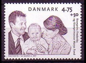 Dänemark Mi.Nr. 1458 Kronprinz Frederik und Kronprinzessin Mary-Fonds (4,75+50)