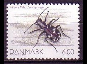 Dänemark Mi.Nr. 1473 Natur, Sandlaufkäfer (6,00)