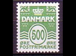 Dänemark Mi.Nr. 1490 Freim. Wellenlinien mit 18 Herzchen (500)