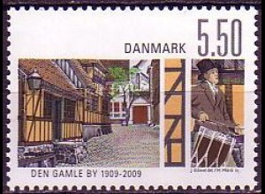 Dänemark Mi.Nr. 1517 Freilichtmuseum "Den Gamle By", Ausrufer mit Trommel (5,50)
