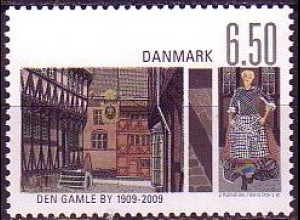 Dänemark Mi.Nr. 1518 Freilichtmuseum "Den Gamle By", Wirtsfrau (6,50)