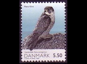 Dänemark Mi.Nr. 1525 Natur, Kreidefelsen von Mon, Wanderfalke (5,50)