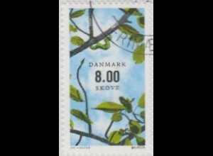 Dänemark Mi.Nr. 1642BC Europa 11, Der Wald, Raupe an Zweig, skl. (8.00)