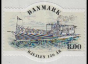 Dänemark Mi.Nr. 1660 150Jahre Raddampfer Hjejlen, skl. (8.00)