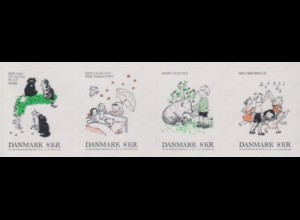 Dänemark MiNr. 1888-91 Kinderlieder, skl (4 Werte)