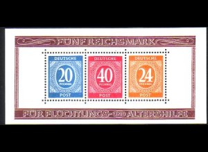 D,All.Bes.,Gem, Mi.Nr. Bl.12A Briefmarkenausstellung Berlin gezähnt.