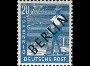 Berlin Mi.Nr. 8 Schwarzaufdruck (20)
